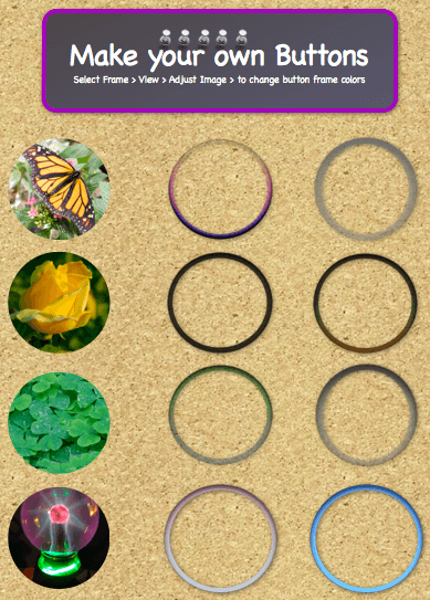 Make Your Own Buttons Design Elements