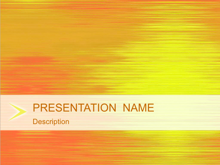 Sunset Reflection Keynote Template