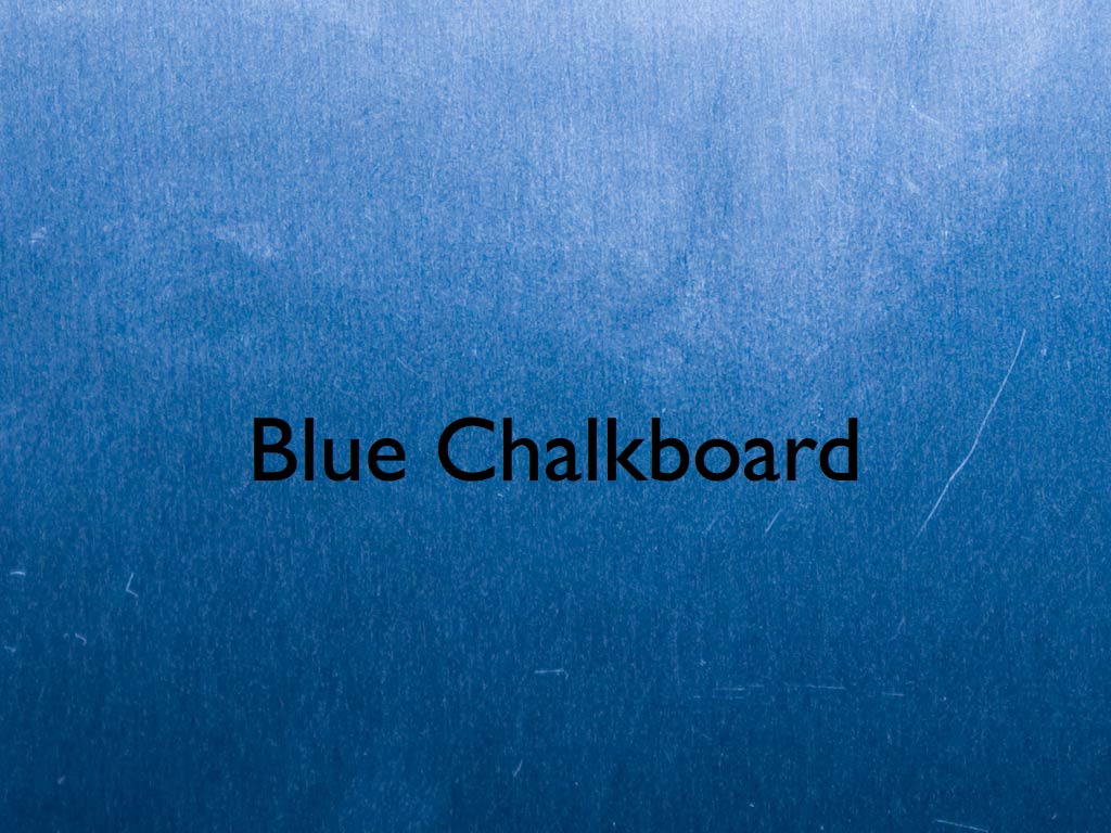 bluechalkboard