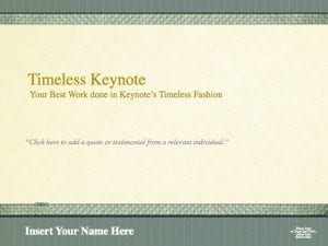 Timeless Legal Presentation Template