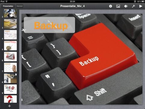 Use Keynote to Create Presentations With Images and Improvisation