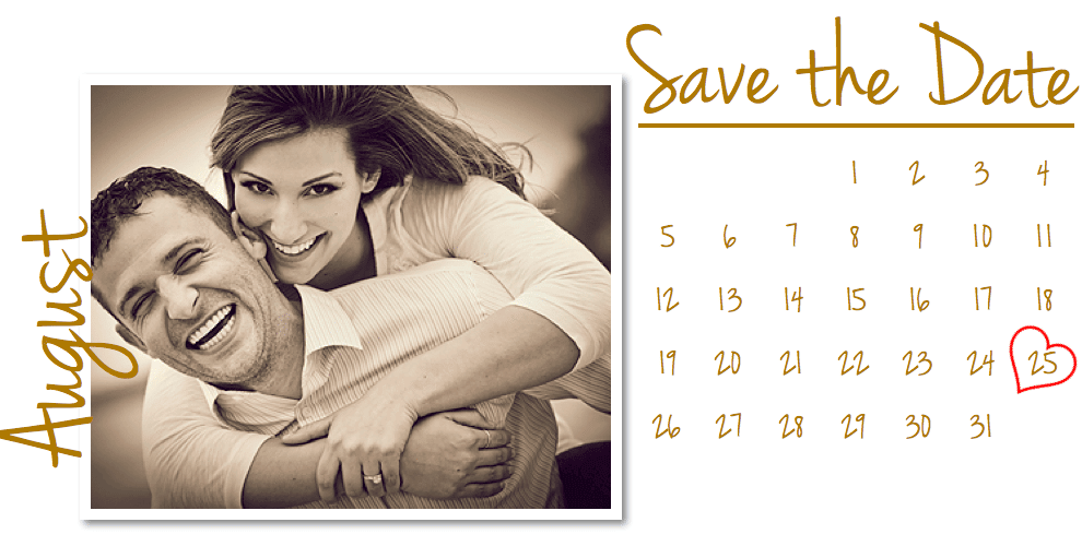 Pages Wedding Save the Date Card Template