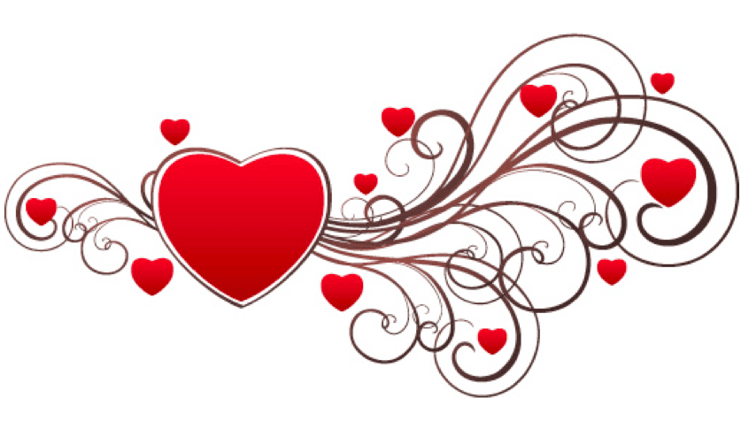 Heart Swirl Presentation Template for Keynote