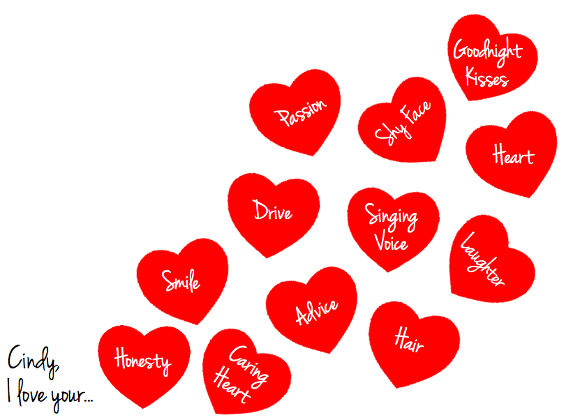 Customizable Valentines Day Card for Pages