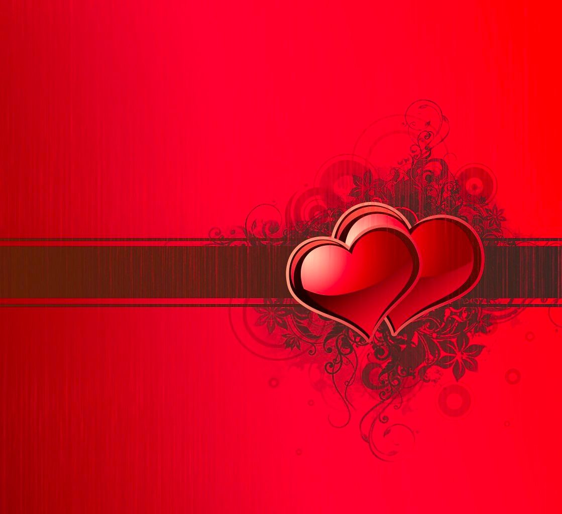 Two Hearts Valentines Day Presentation Template for Keynote