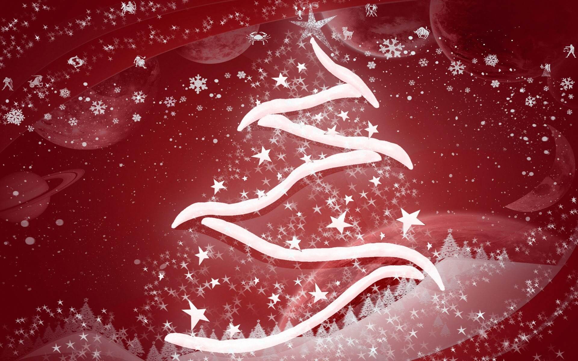 Abstract Christmas Card Template Abstract Christmas Card Template