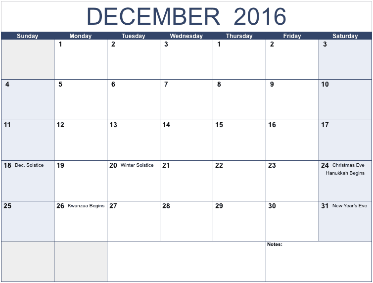 Numbers 2016 Horizontal Monthly Calendar Template Numbers 2016 Horizontal Monthly Calendar Template